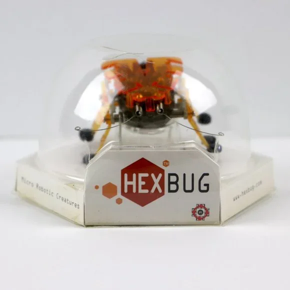 HEX Bug Alpha 2007 Orange Micro Robotic Creatures Sealed in Package - Picture 2 of 9